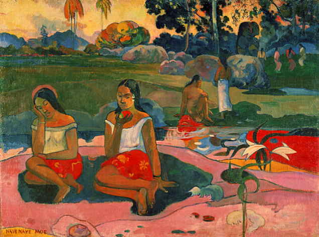 Resultado de imagen de Gauguin en Tahití, hermosas pinturas ...imágenes"