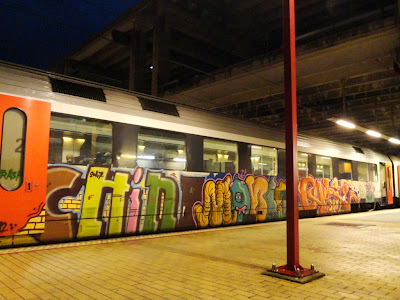 Painted Train