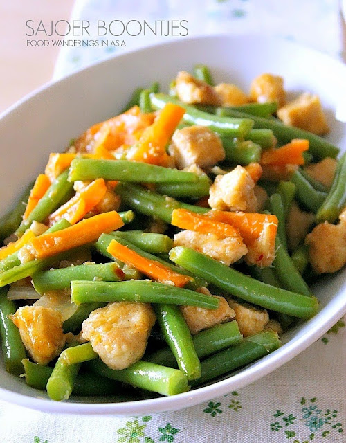 Sajoer Boontjes (Green Beans in Balinese Sauce)