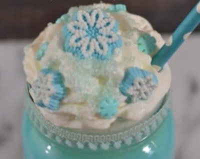 Disney’s Frozen White Hot Chocolate #drinks