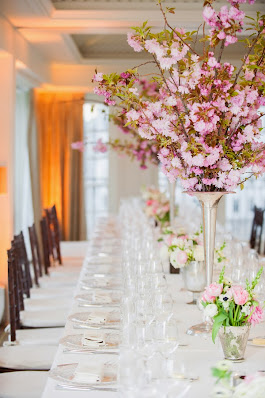 Oriental Themed Weddings With Cherry Blossom Wedding Decorations