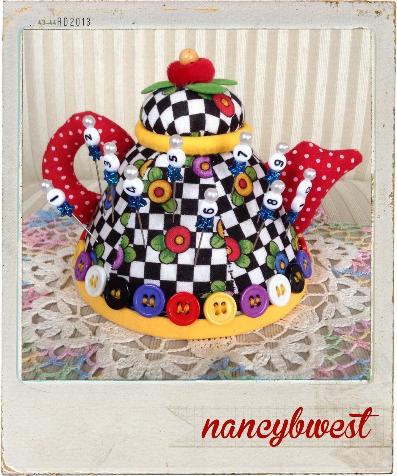 My Fancy Nancy Life { fancy nancy's nifty quilt row markers }