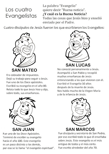 El Rincón De Las Melli Diccionario Ilustrado Los 4 Evangelistas