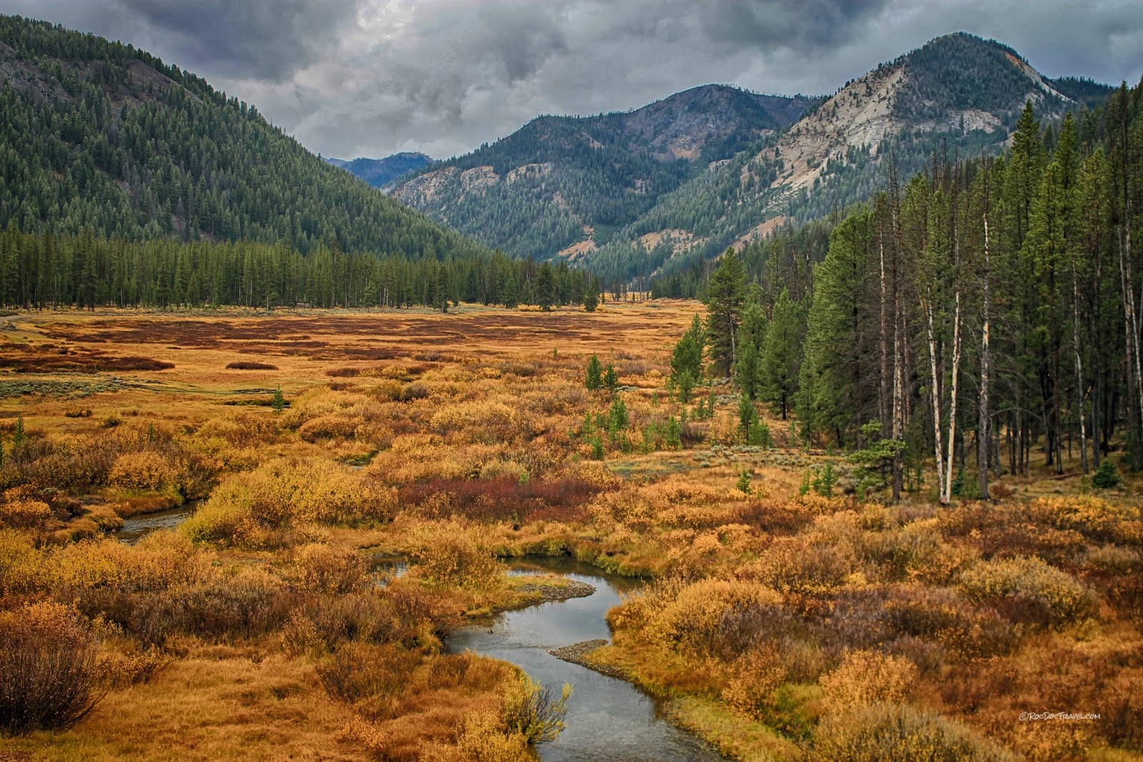 Upper Salmon River, Idaho Autumn Roc Doc Travel