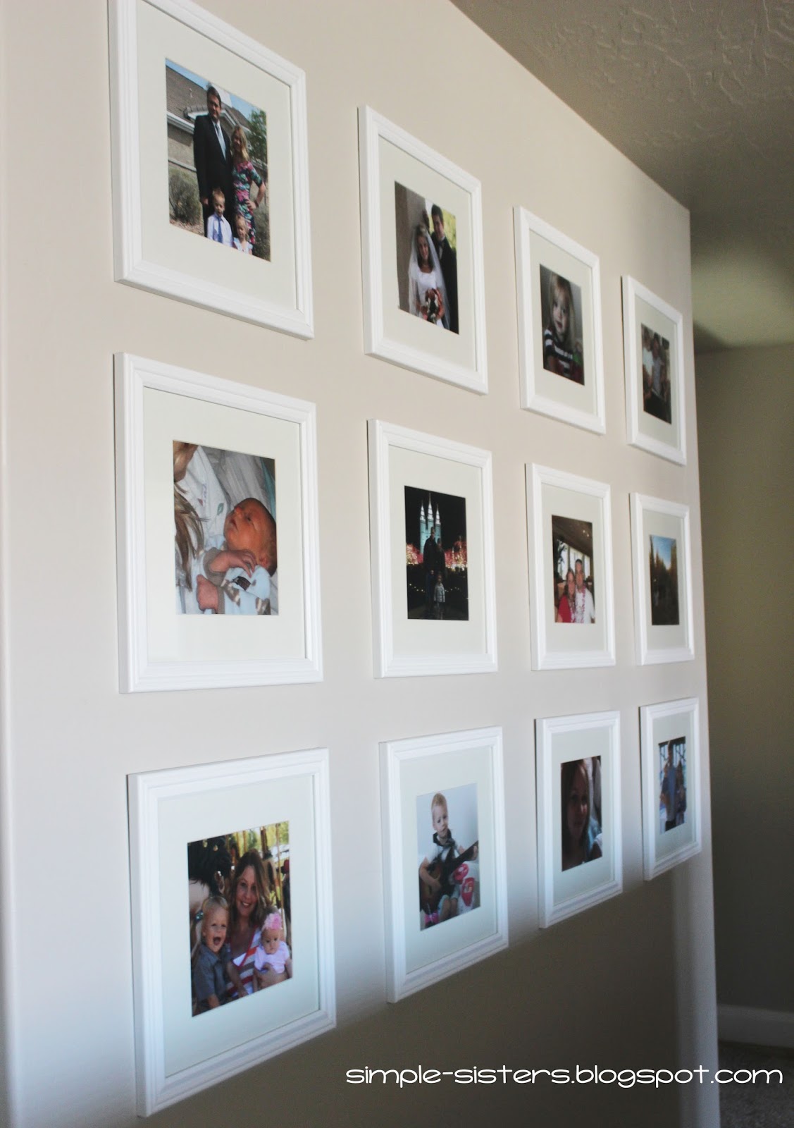 simple sisters Make it MondayCollage Wall!