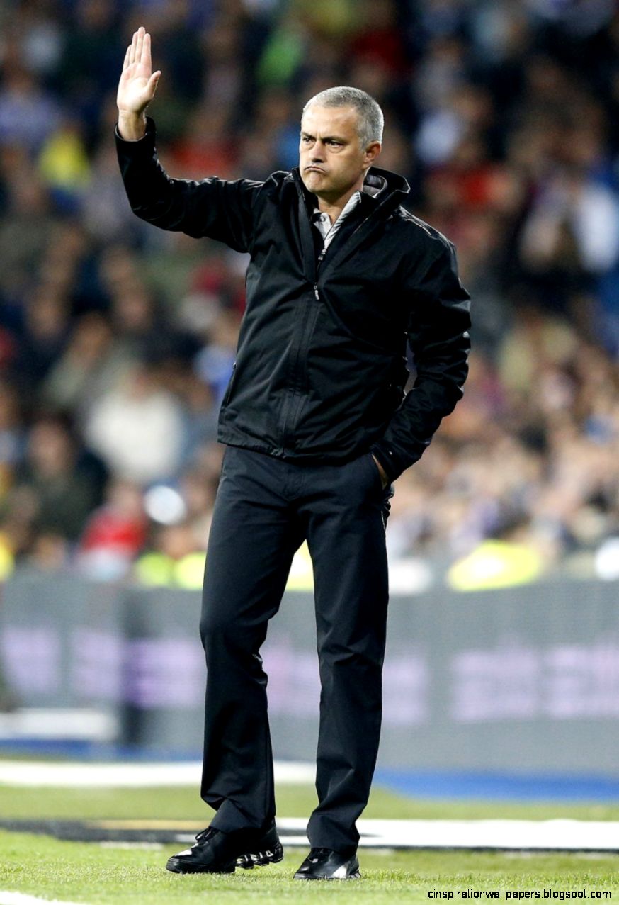 Jose Mourinho Real Madrid Head Coach Jose Mourinho Before The Start Of