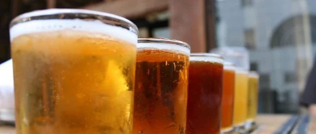 cold crashing beer outside