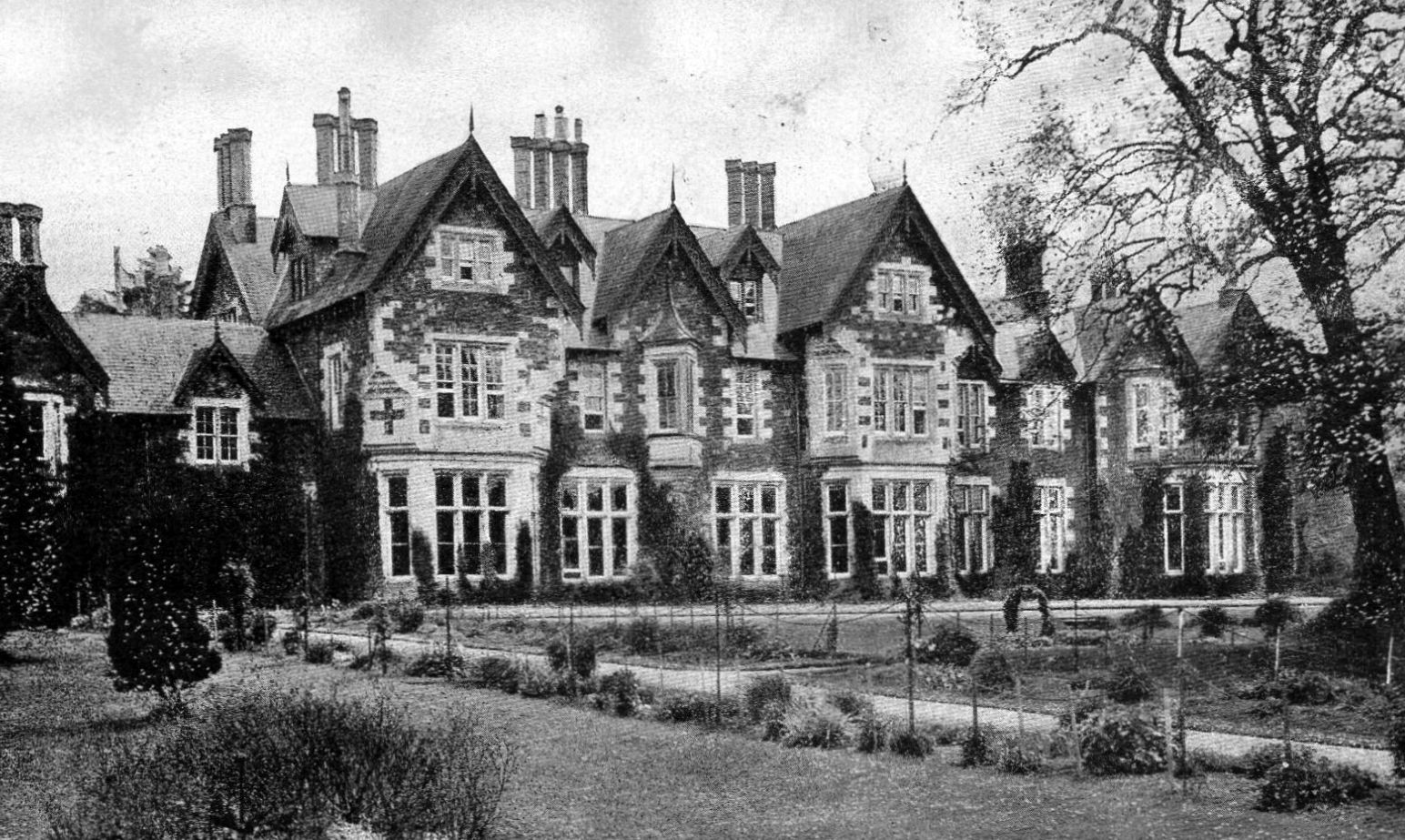 Tour Scotland Old Photograph Lamington House Scotland