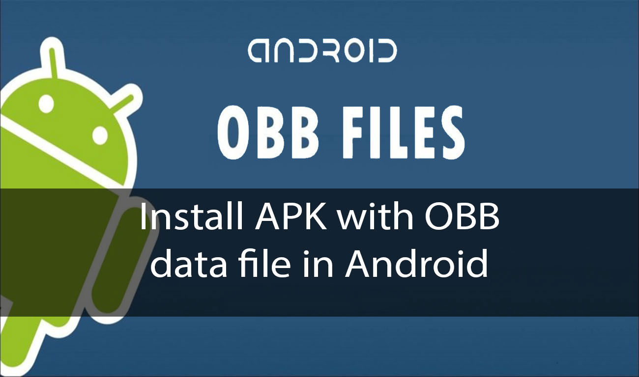 Как открыть android obb. Do not copy to obb files.