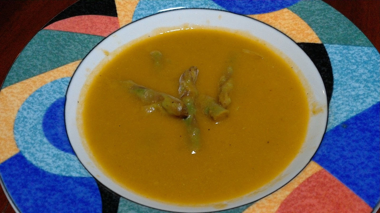 Cooking with Kary Asparagus Soup with Coconut Milk