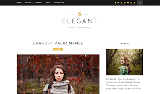 Elegant Clean Blogger Template