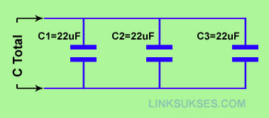 Kapasitor Paralel