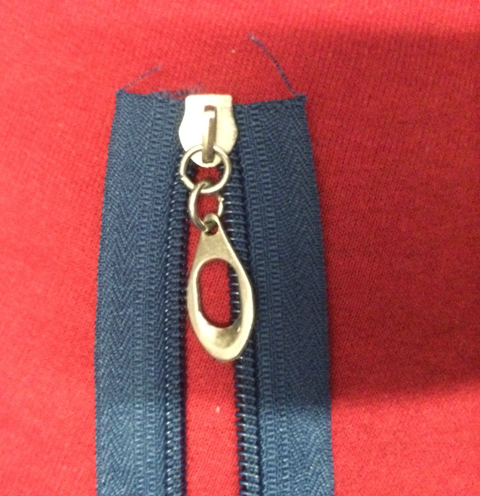 Creating a Double Pull Zipper