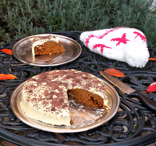 Pumpkin Toffee Cake Pumpkin Toffee Cake