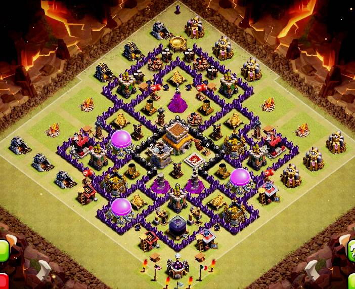 10 Base War Th 8 Anti Naga Terkuat 2020 (Anti bintang 3) Coc Versi Baru