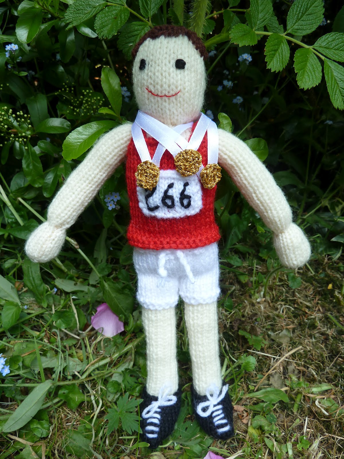 woollycrafts Knitted Olympic Athlete