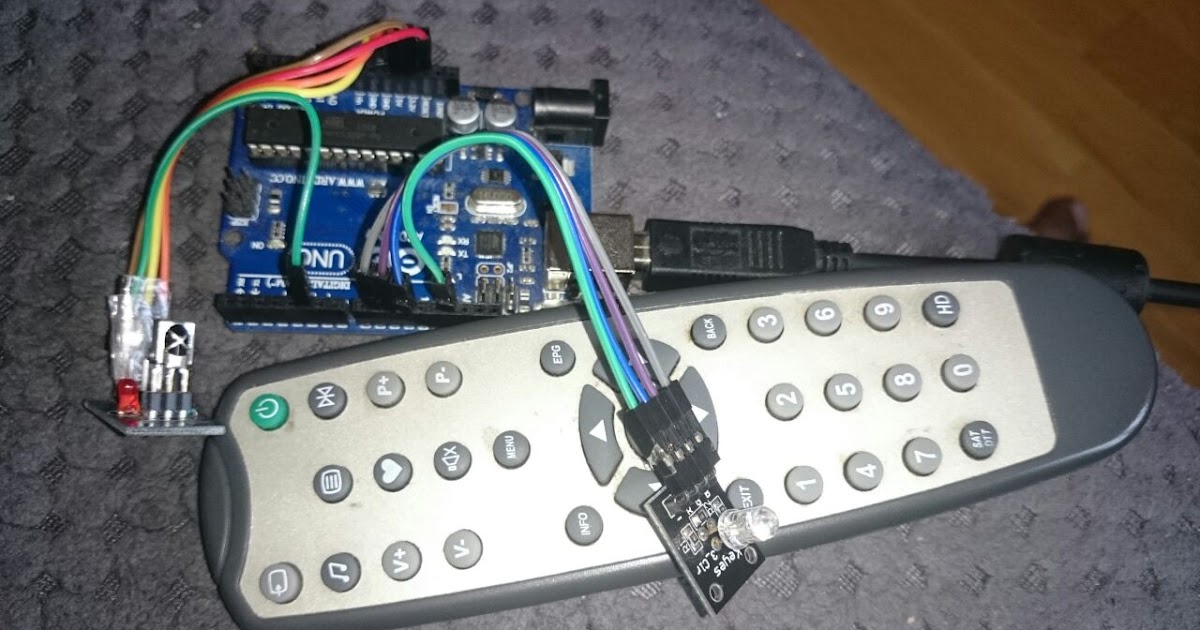 Learn on the fly : Use any infrared remote to control an RGB led with ...
