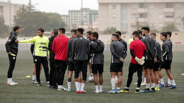 Málaga, hoy entrenamiento a las 10:30 horas