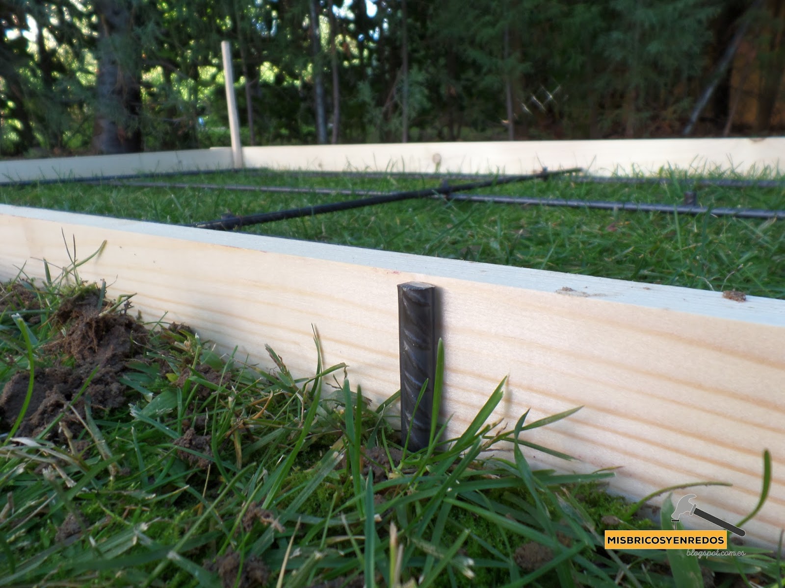 Mis enredos, pensamientos y actividades: Instalación de barbacoas en