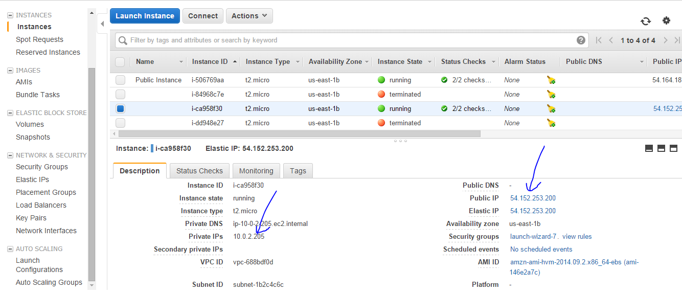 Attaching a Network Interface from one Ec2 instance to another in AWS