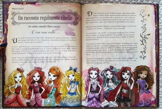 Ombre Angeliche: Libri illustrati: Ever After High - Reali e Ribelli
