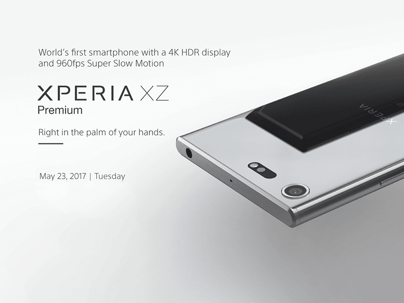 Sony Xperia XZ Premium To Launch In PH This May 23! Sony Xperia XZ Premium To Launch In PH This May 23!