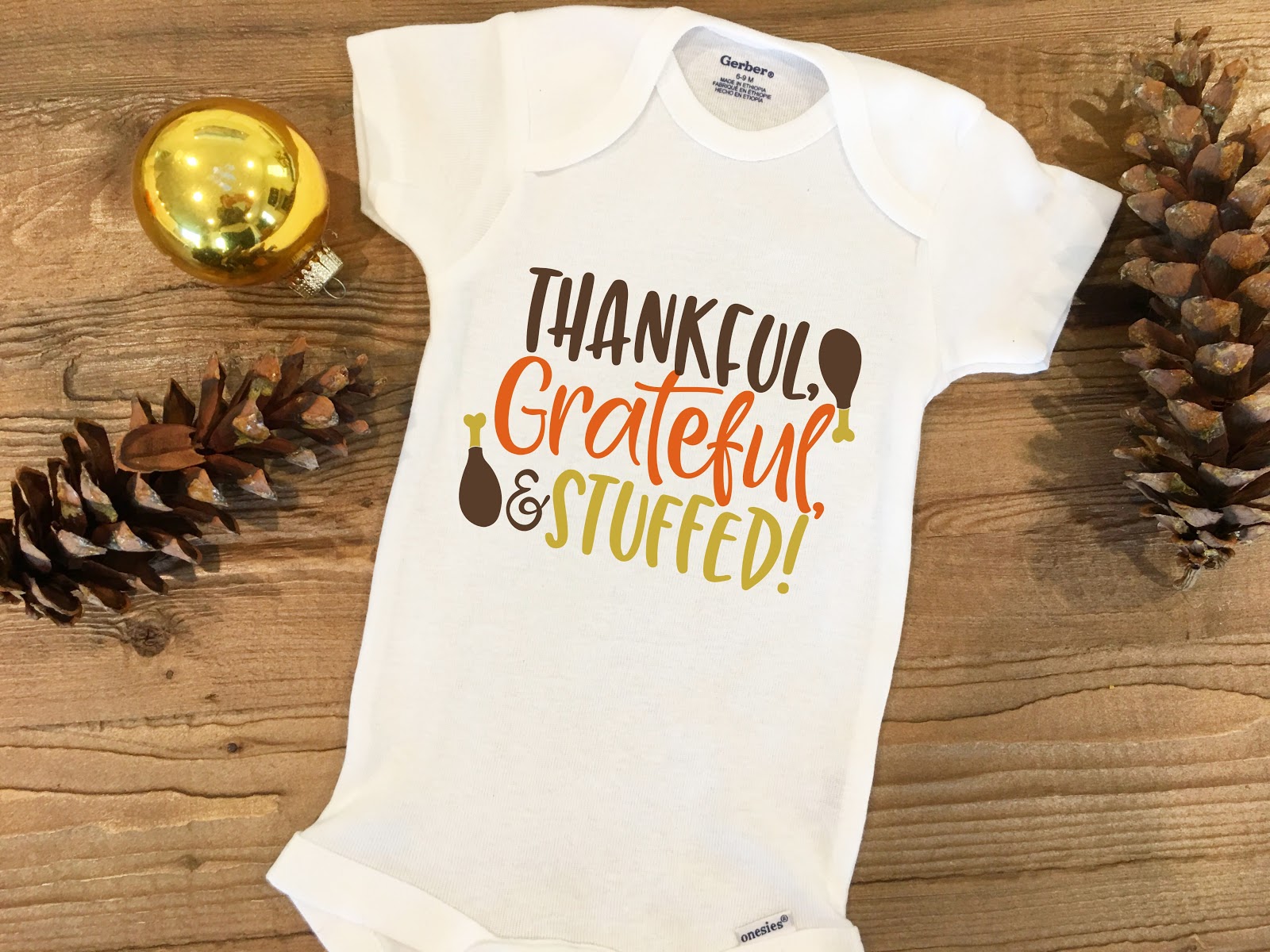 Free Silhouette Cut File Thankful Grateful Stuffed Silhouette School