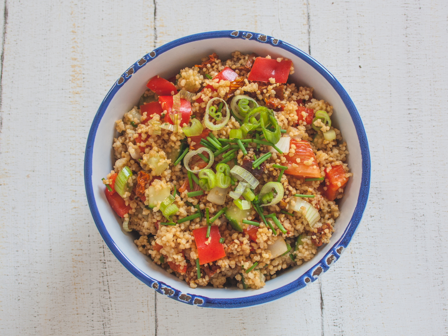 sommerlicher CouscousSalat als perfekte Beilage zum Grillen › The