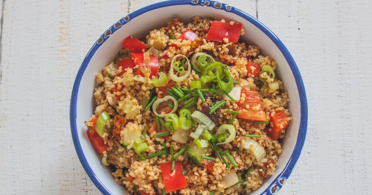 Couscous Salat Tomatenmark Spicy Riesen Couscous Salat Rezept