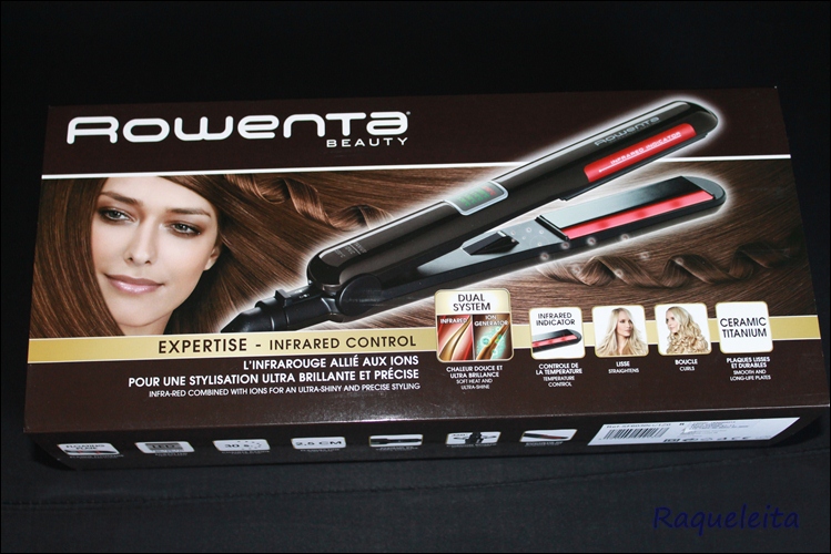 Raqueleita Blog: Mi Plancha de Pelo Infrared Control de Rowenta