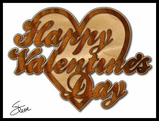 Scrollsaw Workshop: Happy Valentine's Day Scroll Saw Pattern.