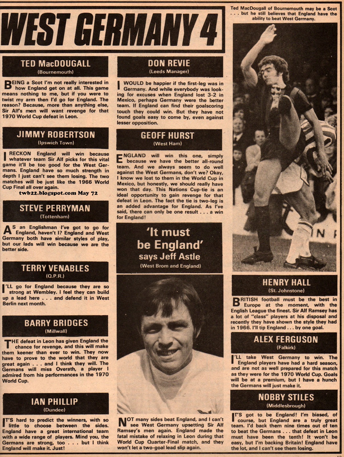 TWB22RELOADED European Championship 1972 England Germany