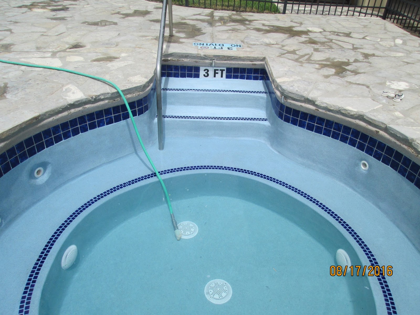 Rio Bravo Subdivision POA Work Progress on Spa