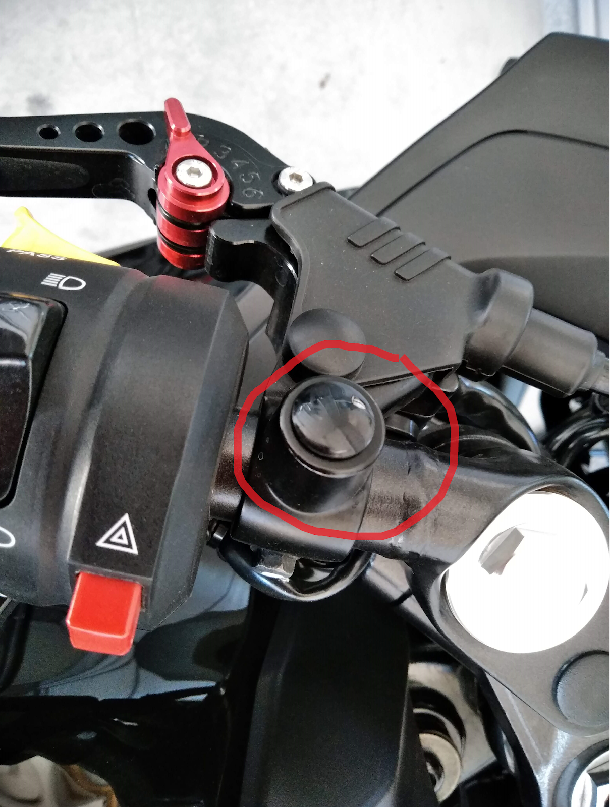 GSX250R エクスターカラー ETC、スマホホルダー、usbポート