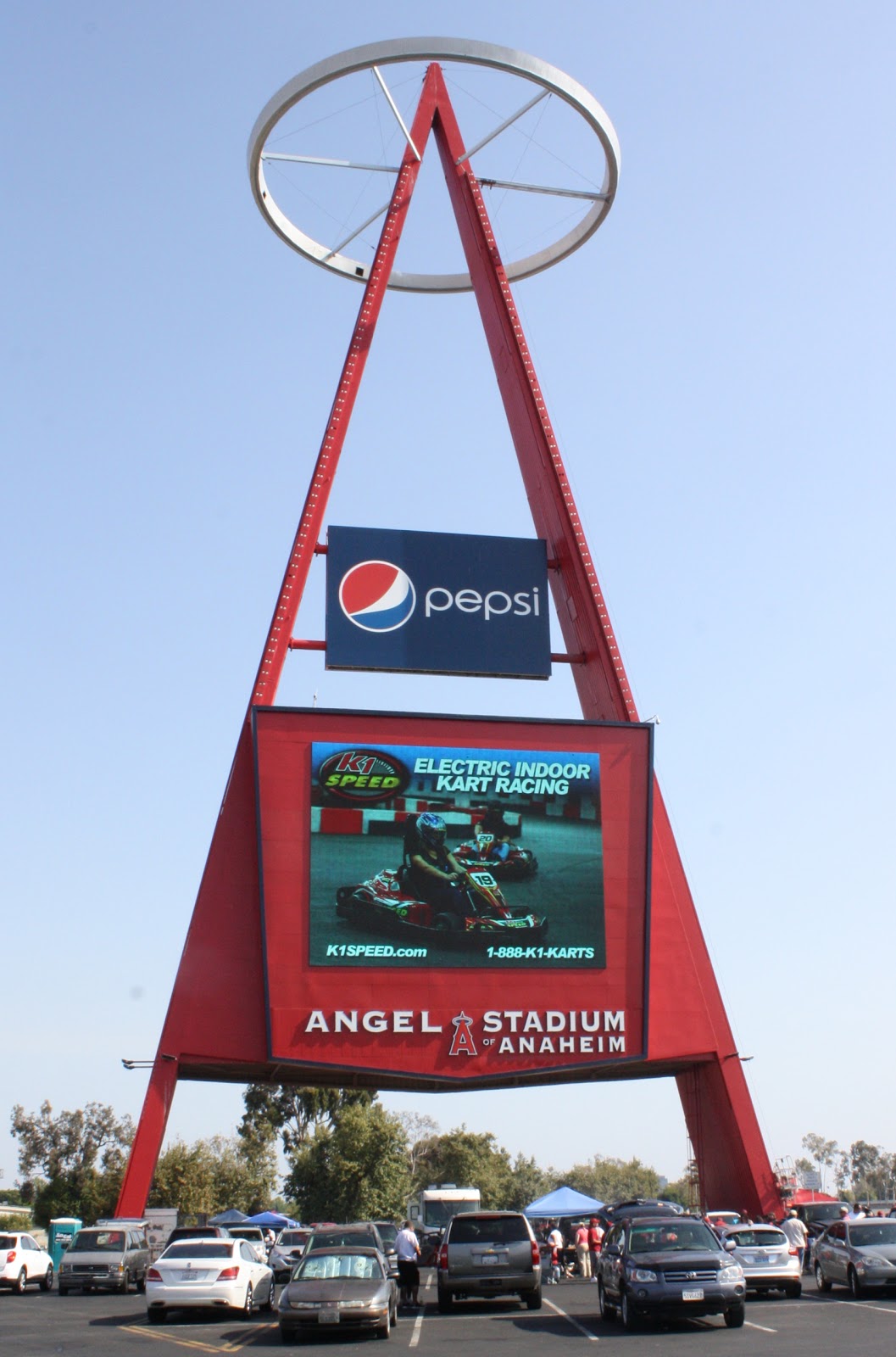 ballpark tours: Angel Stadium, 2012