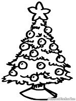 Mewarnai gambar pohon natal terbesar
