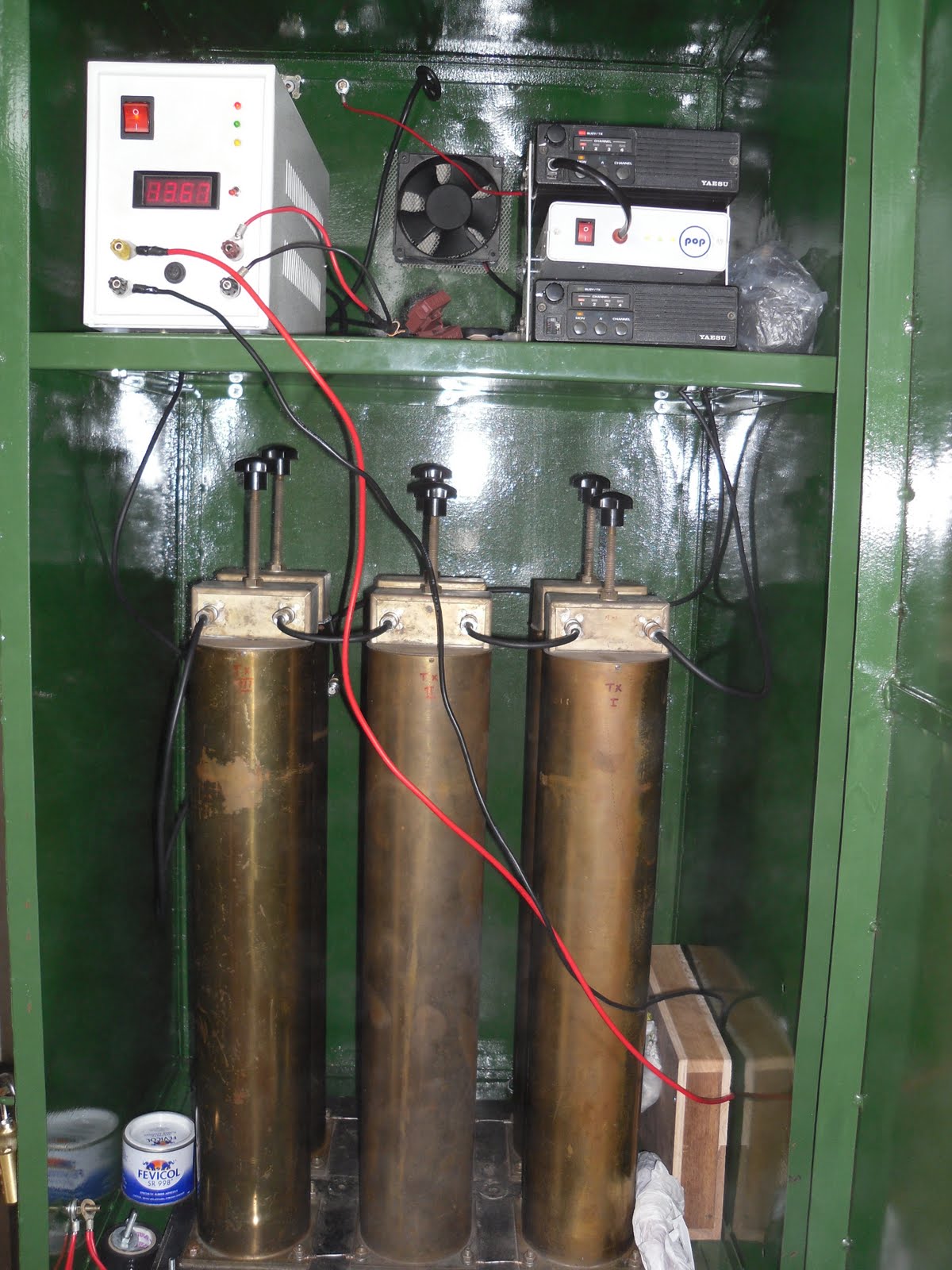 . VU2IRT VHF repeater installation