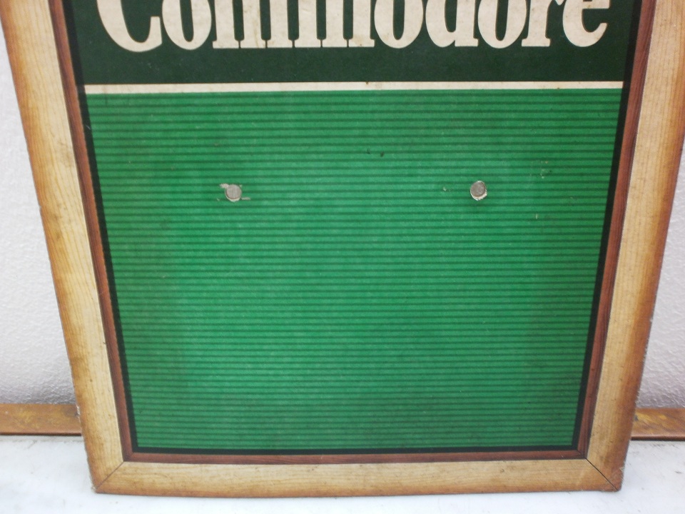Antikpisan: Plang Kardus Eks Kalender Tua Rokok Commodore ( SOLD OUT ...