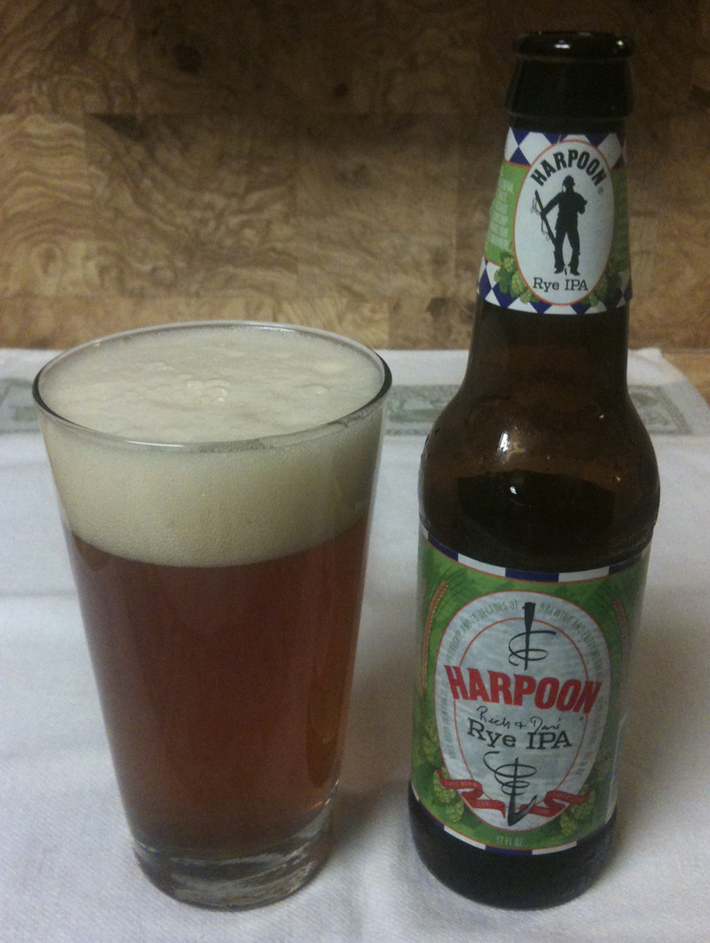 EffDub Pub: Harpoon Rich & Dan's Rye IPA ....