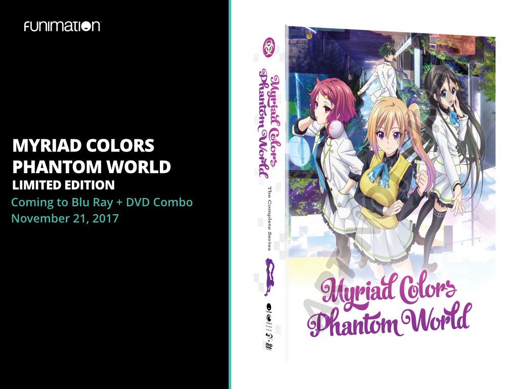 Myriad Colors Phantom World: The Complete Series (Blu-ray Disc, 2017,  4-Disc Set)