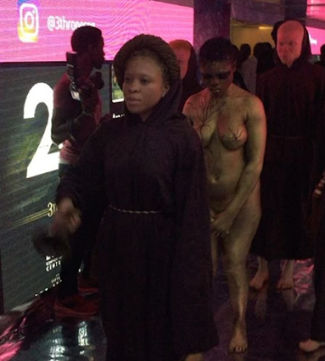 3 Photos/Video: Naked women spotted at 3 thrones music concert in Lagos