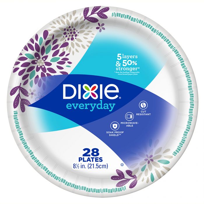 Dollar General Dixie Everyday Paper Plates 1.25 Per Pack!