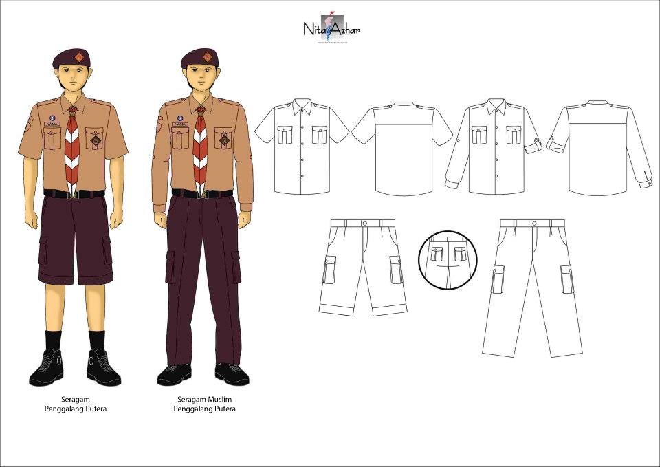 Seragam Anggota Pramuka Terbaru 2012 Pramuka SMA Negeri