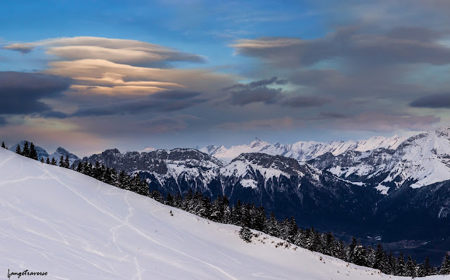 alpes, aravis, massif des Alpes, massif des Bauges, Haute-Savoie, Paysage, neige, hiver