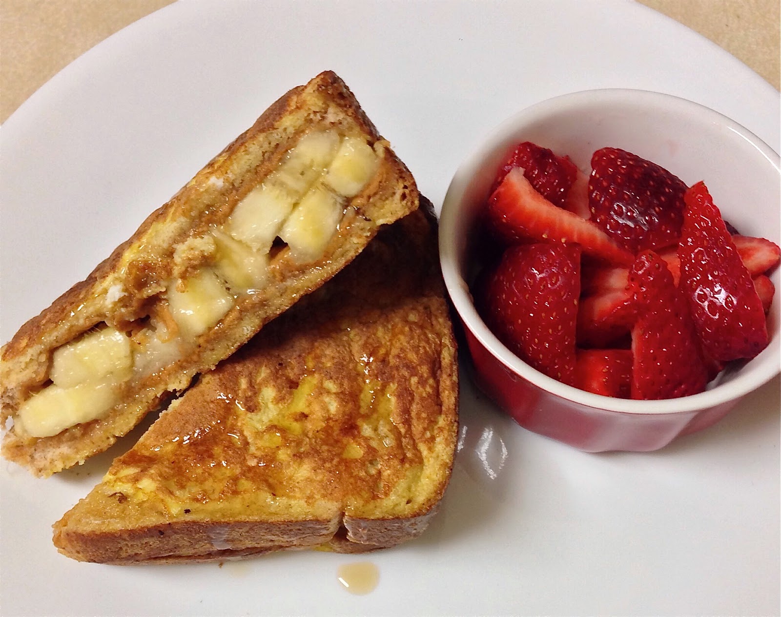 ♥ Chelley in the Kitchen ♥ Peanut Butter Banana French Toast Recipe