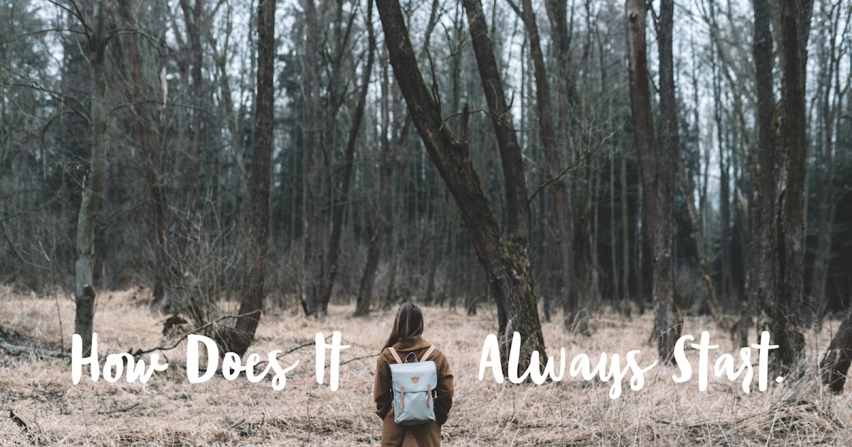 stylishwhiterabbit: HOW DOES IT ALWAYS START.