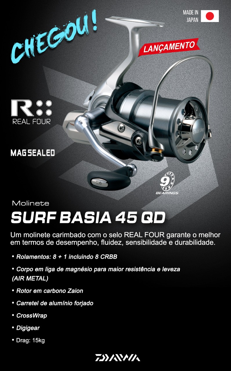 daiwa surf basia 45 qd