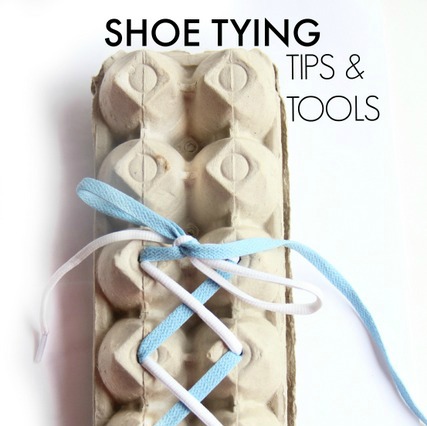 Shoe Tying Tips & Tools from Sugar Aunts