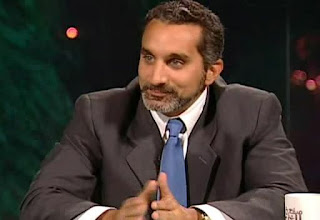 باسم يوسف برنامج البرنامج الحلقة 16 مع باسم يوسف على قناة cbc يوم الجمعة 8 مارس 2013