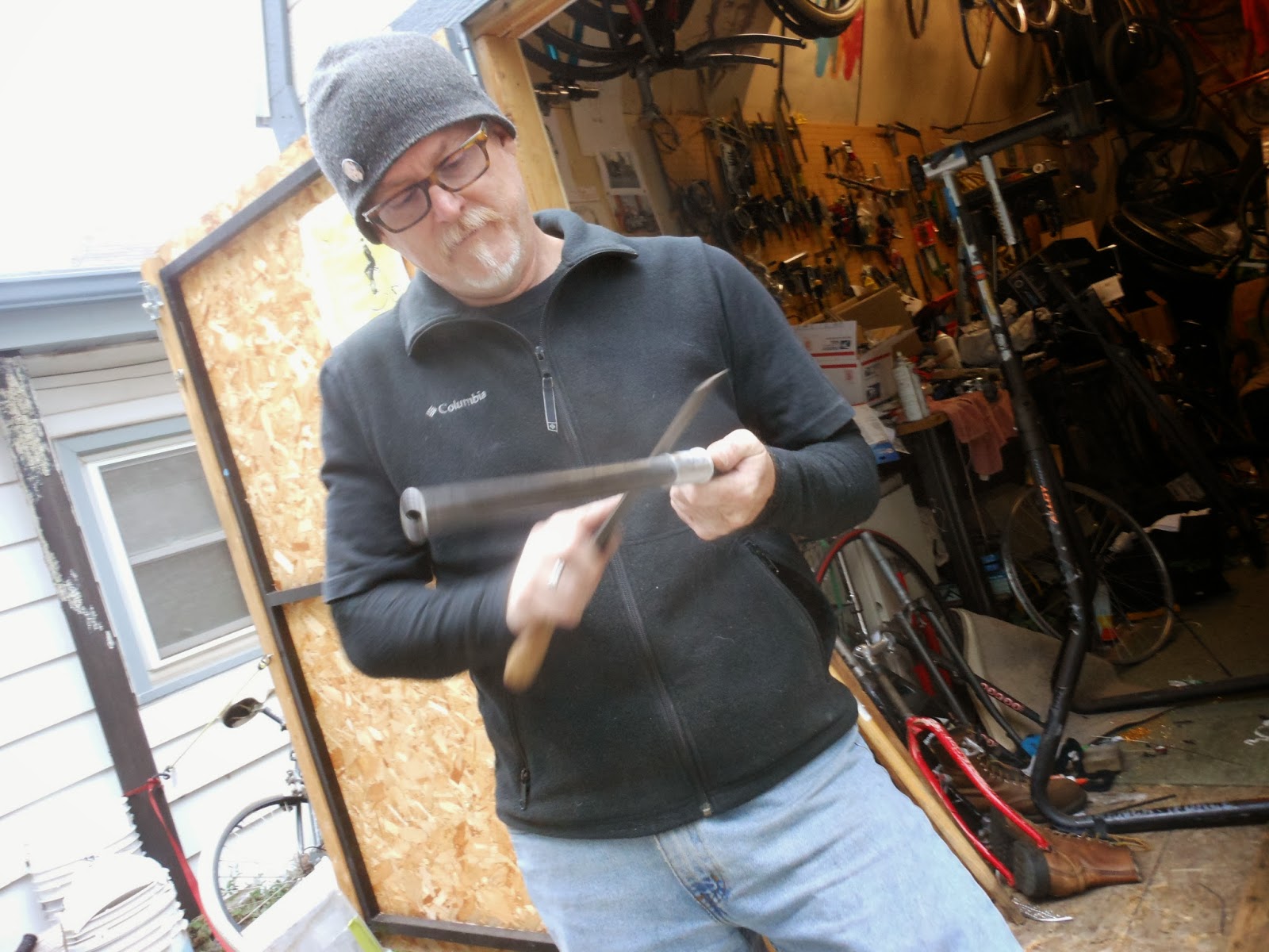 Two Wheels Six Strings Fat Bike Friday Built Marty's Motobecane